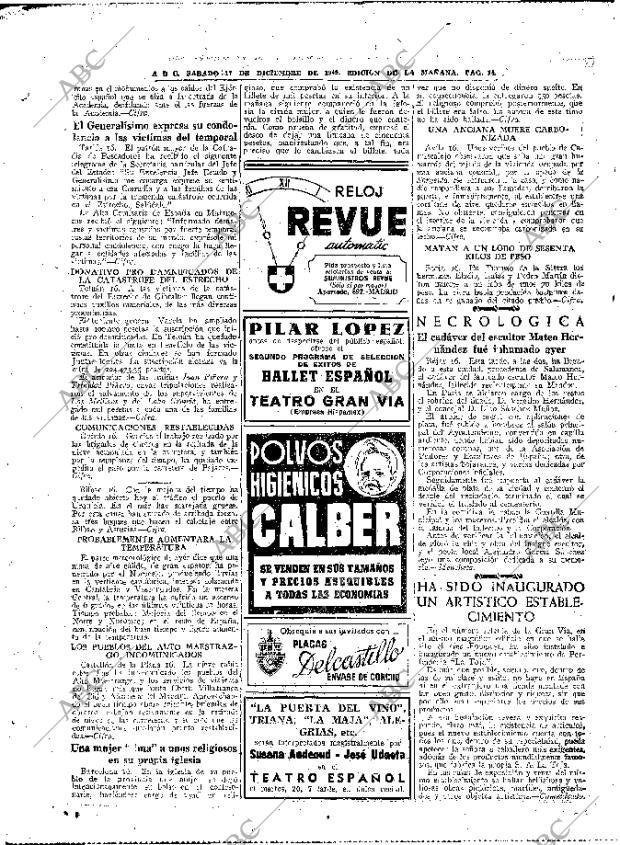 ABC MADRID 17-12-1949 página 14