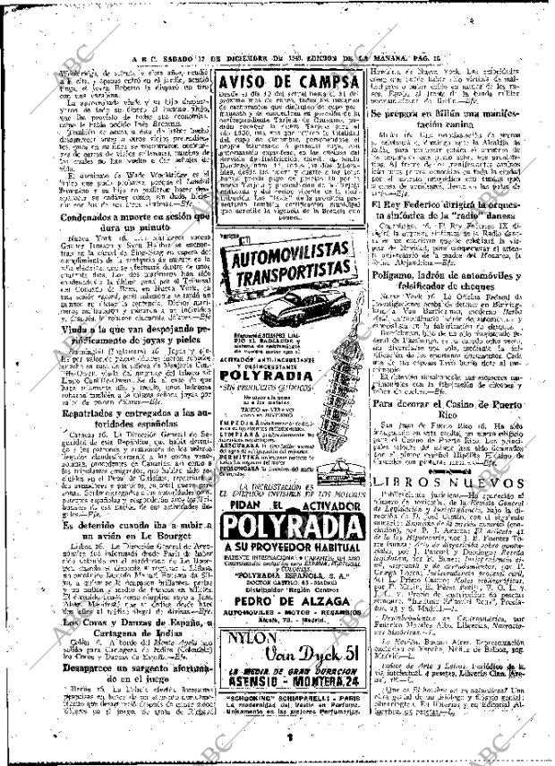 ABC MADRID 17-12-1949 página 16