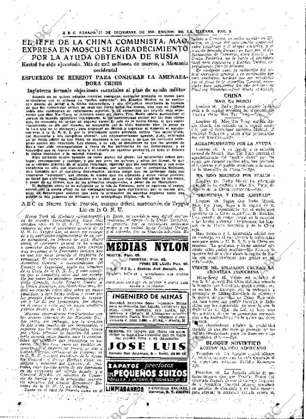 ABC MADRID 17-12-1949 página 9