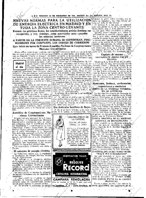 ABC MADRID 18-12-1949 página 29