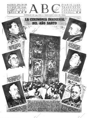 ABC MADRID 20-12-1949 página 1