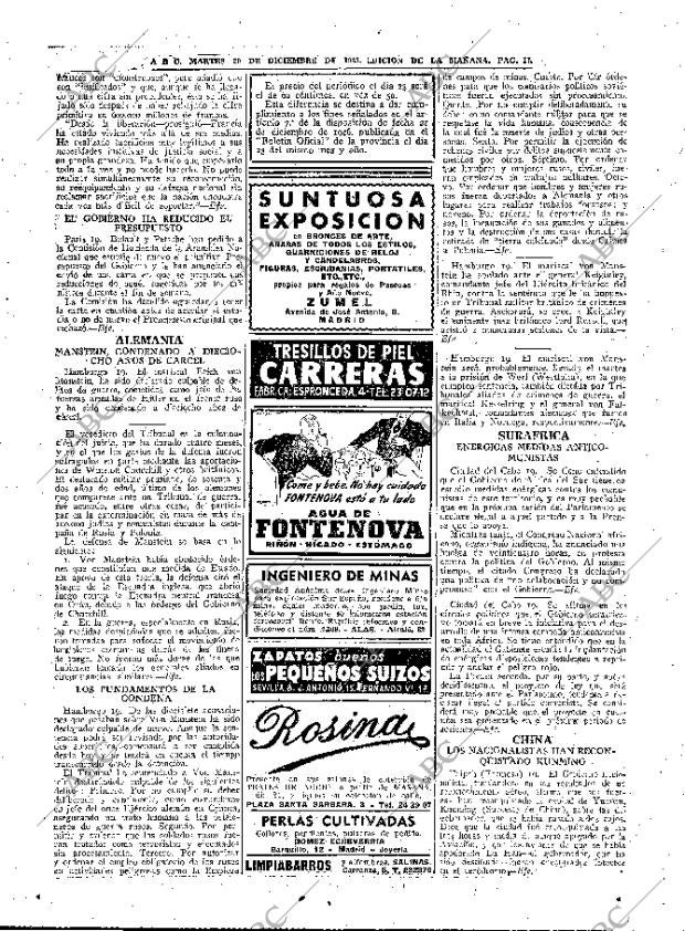 ABC MADRID 20-12-1949 página 17