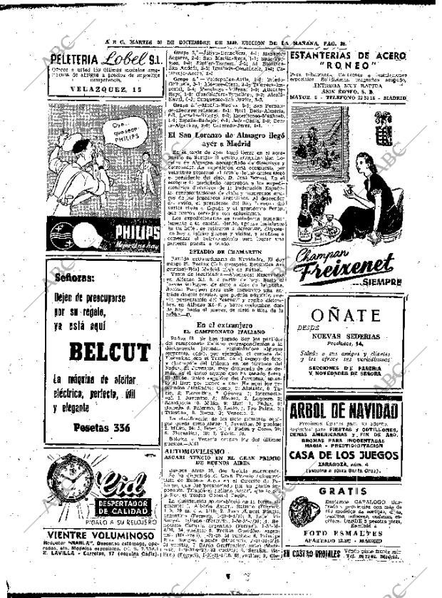 ABC MADRID 20-12-1949 página 28