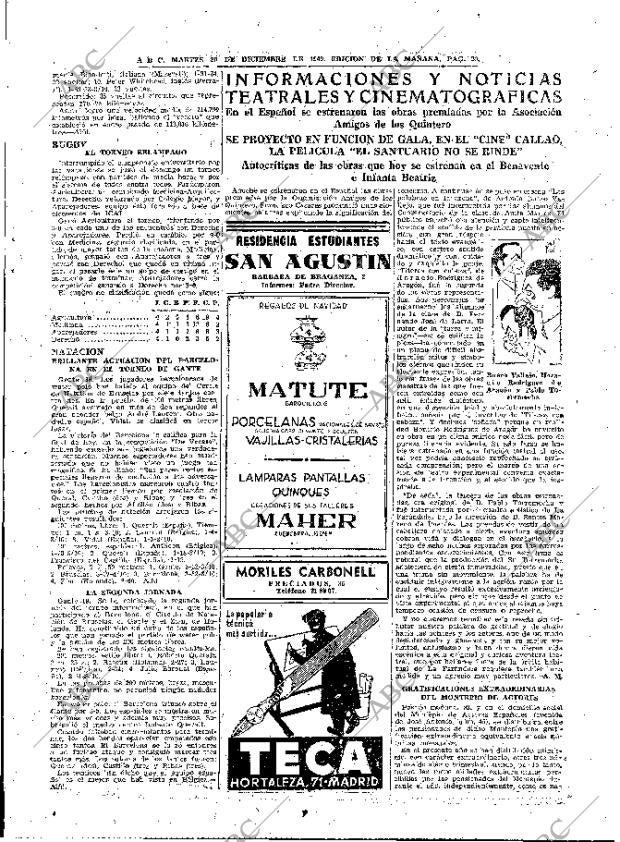ABC MADRID 20-12-1949 página 29