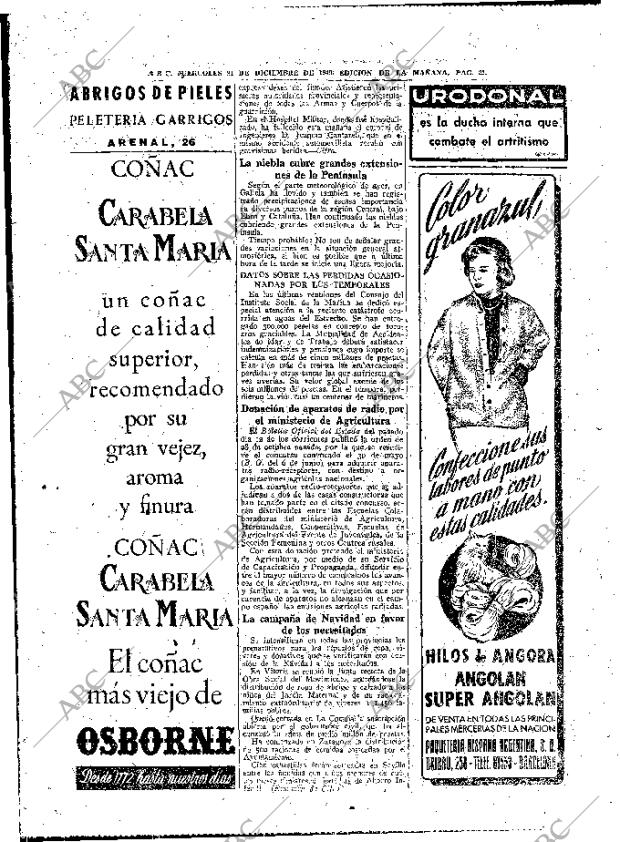 ABC MADRID 21-12-1949 página 22