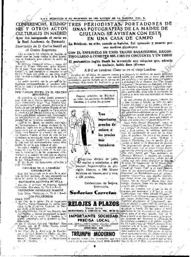 ABC MADRID 21-12-1949 página 25