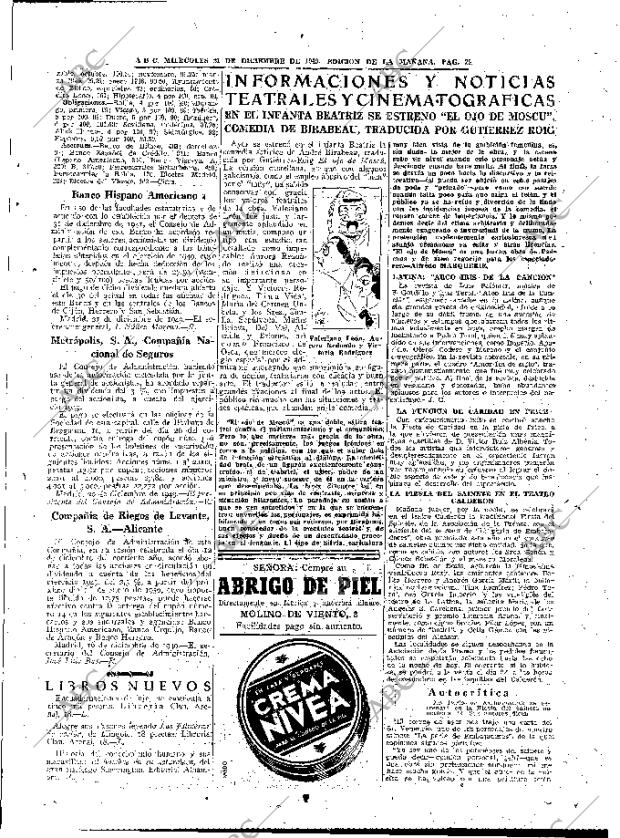 ABC MADRID 21-12-1949 página 29