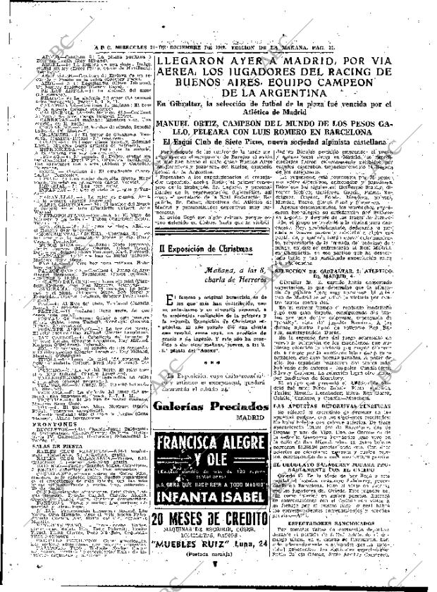 ABC MADRID 21-12-1949 página 31