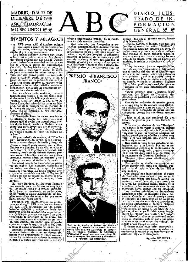 ABC MADRID 23-12-1949 página 3