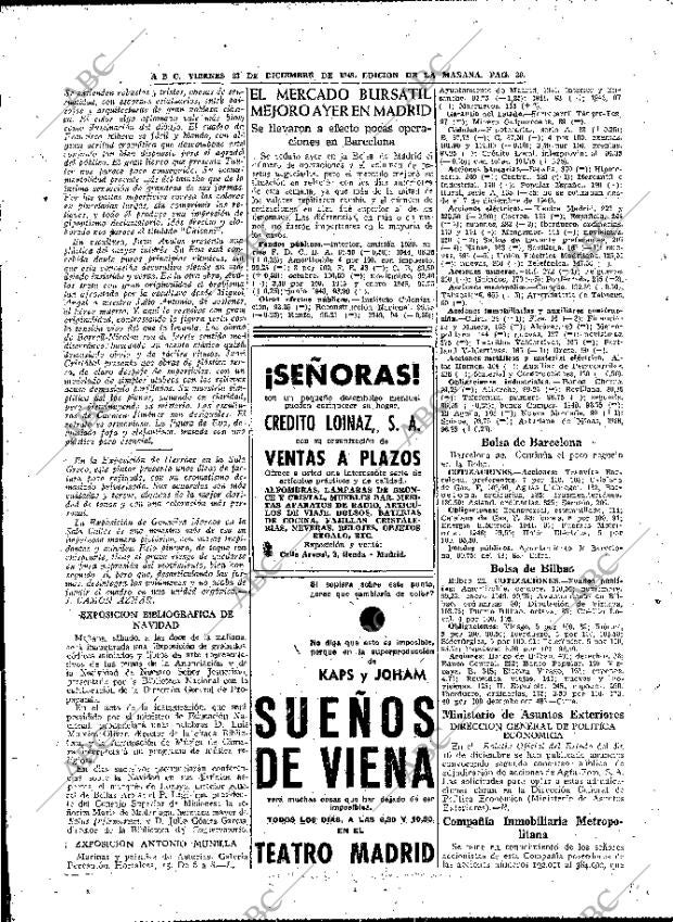 ABC MADRID 23-12-1949 página 30