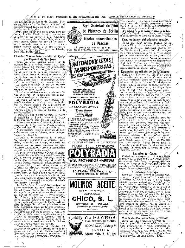 ABC SEVILLA 23-12-1949 página 8
