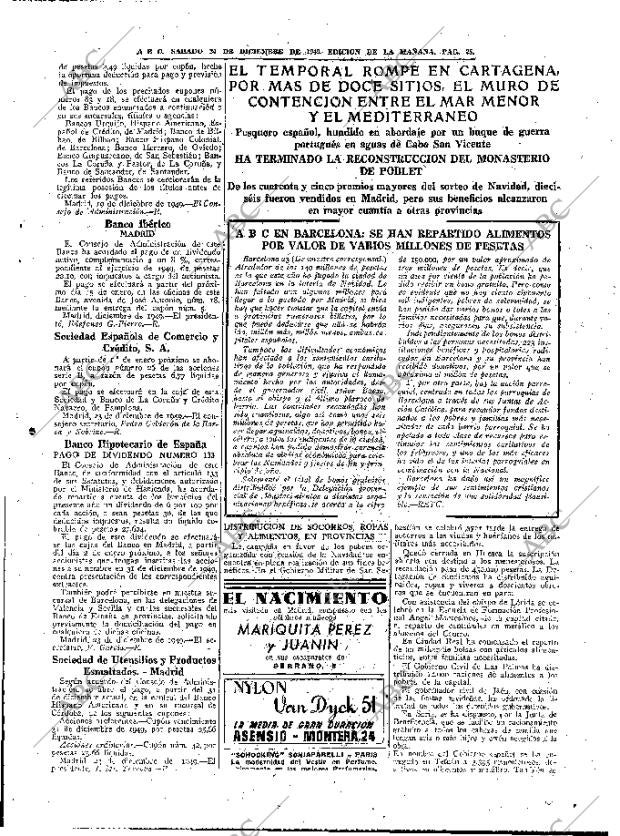 ABC MADRID 24-12-1949 página 25