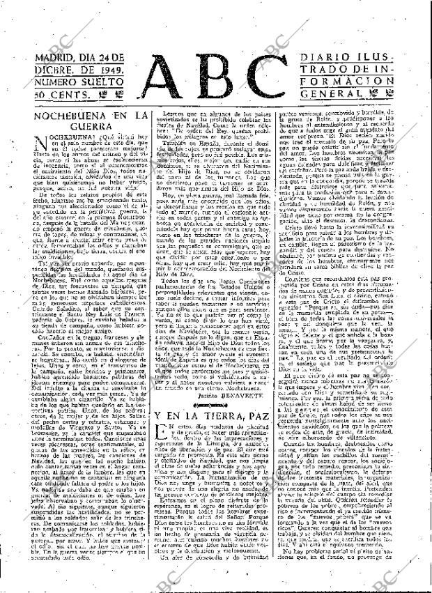 ABC MADRID 24-12-1949 página 3