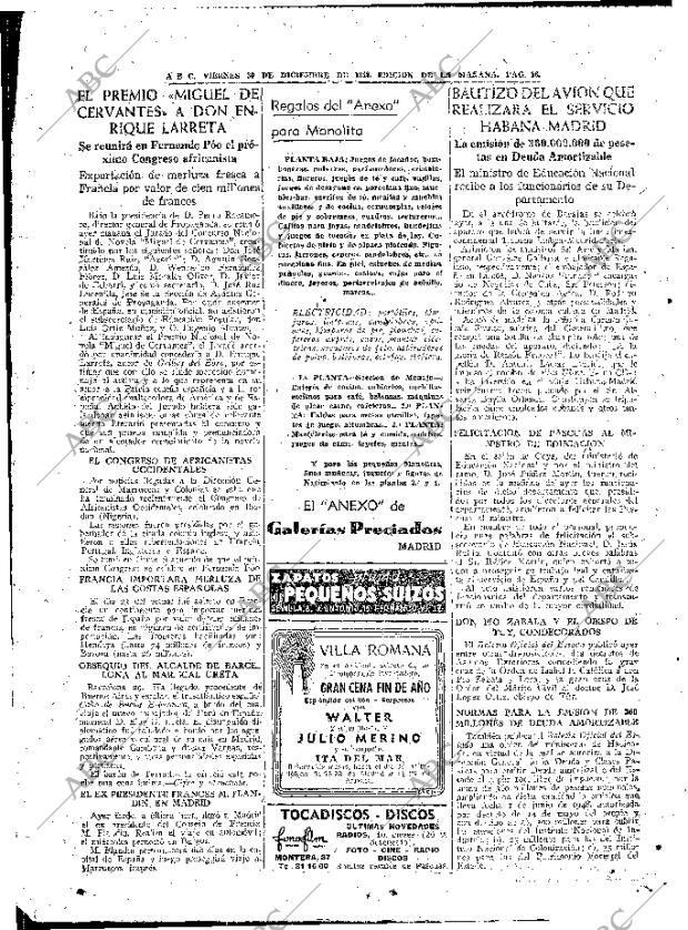 ABC MADRID 30-12-1949 página 16