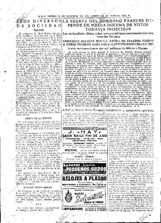 ABC MADRID 30-12-1949 página 17