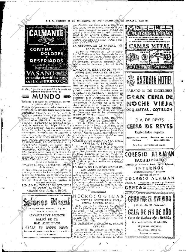 ABC MADRID 30-12-1949 página 22