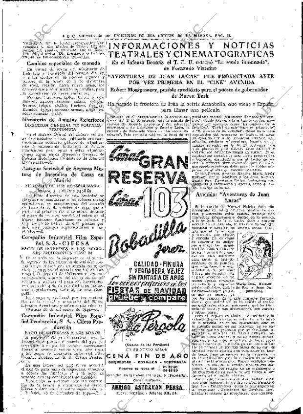 ABC MADRID 30-12-1949 página 31