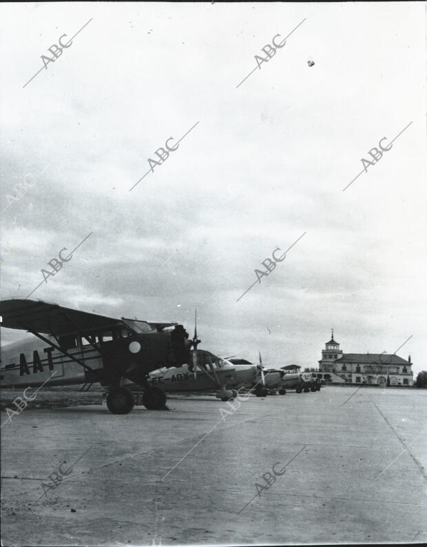 El aeropuerto de Cuatro Vientos de Madrid en una imagen sin datar