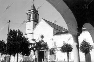 Vista de la ermita de la consolación de Utrera (Sevilla)