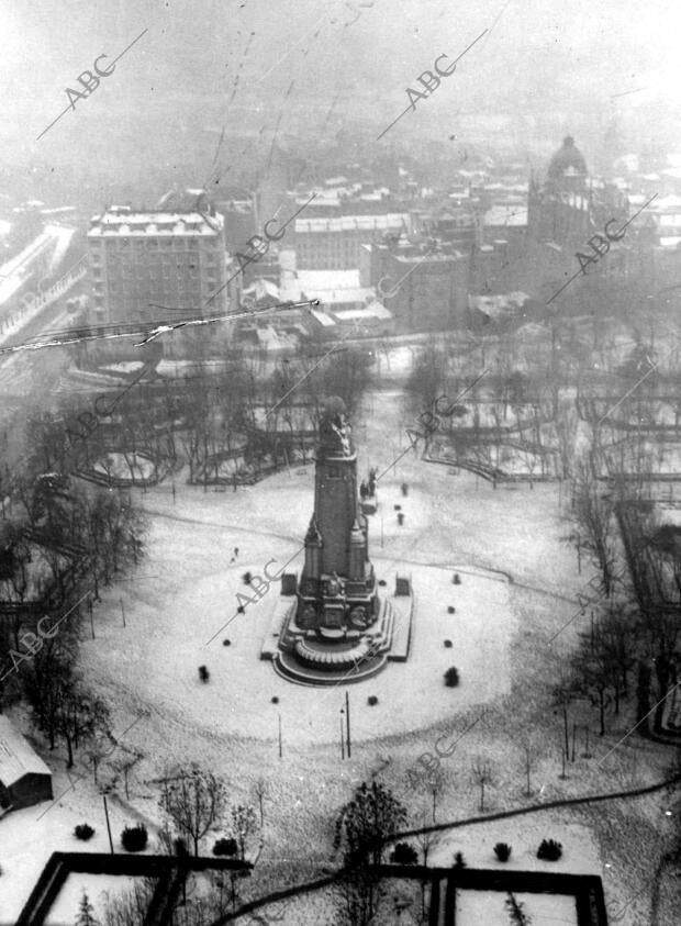 Vista de la plaza de España Nevada