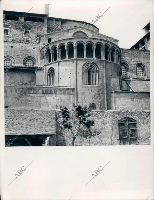 Jaca. El maravilloso ábside de la Catedral