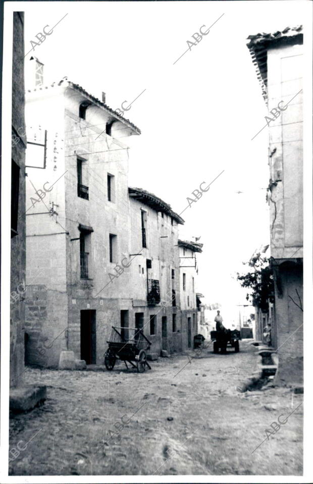 Vista de una de las Calles de Ollauri, la Rioja