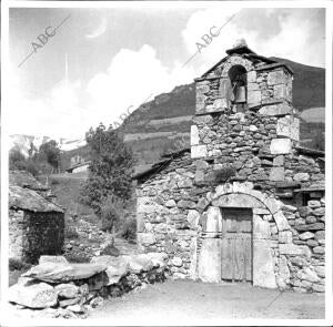 Paisaje de la Cuenca del Curueño al pie del puerto de Vegarada y su nacimiento