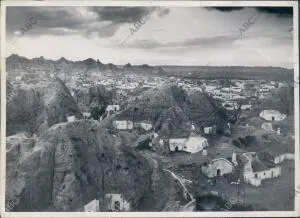 Vista general de las Cuevas de Guadix