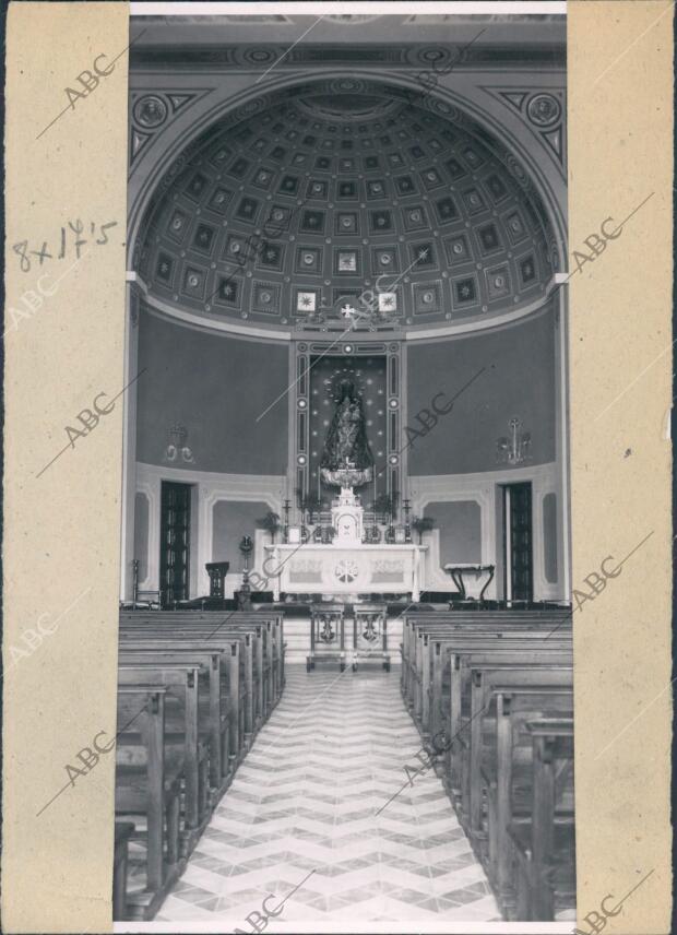 Interior de la iglesia de Vall de Uxó