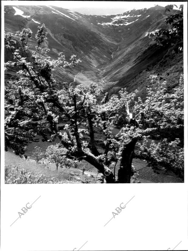El valle del silencio desde el camino de Peñalba