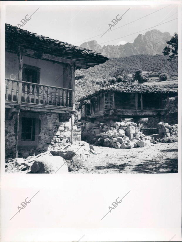 Horreo y Tipica casa con solana