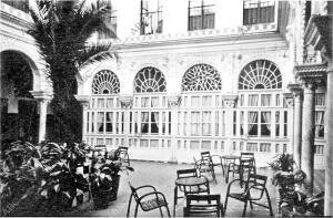 El patio de la casa de jerónimo Pinelo cuando era pensión don Marcos casa de los...