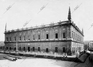 Exterior del Archivo General de Indias