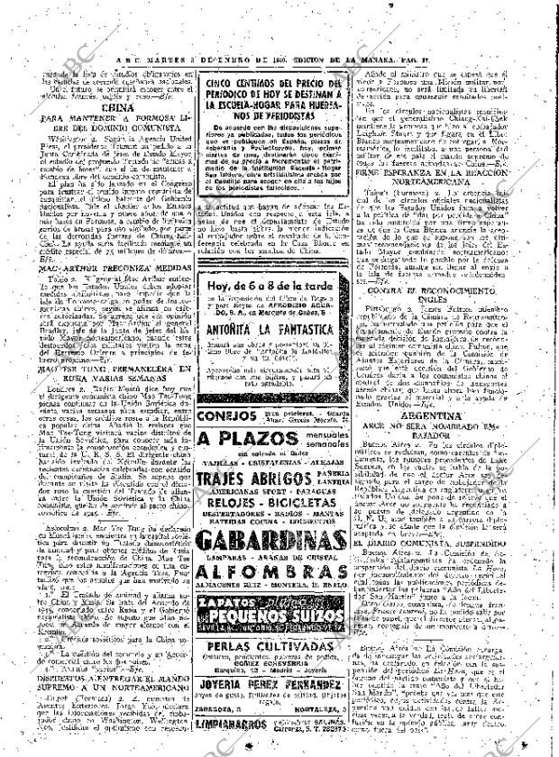 ABC MADRID 03-01-1950 página 17