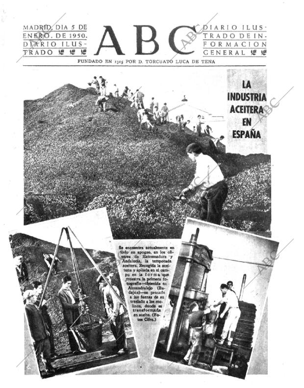 ABC MADRID 05-01-1950 página 1