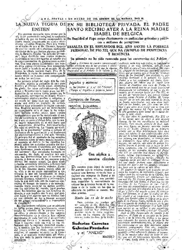 ABC MADRID 05-01-1950 página 23