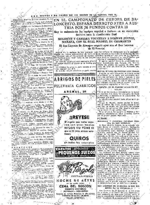 ABC MADRID 05-01-1950 página 31