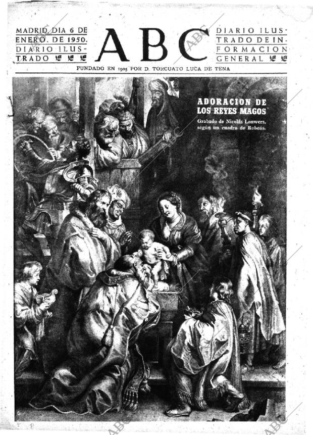 ABC MADRID 06-01-1950 página 1