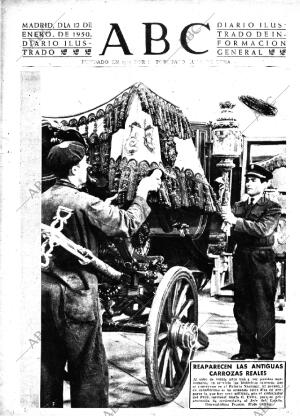 ABC MADRID 12-01-1950 página 1