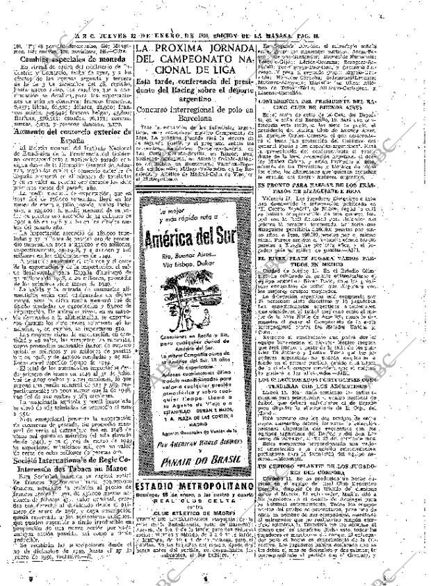 ABC MADRID 12-01-1950 página 18