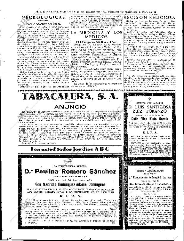 ABC SEVILLA 13-01-1950 página 13