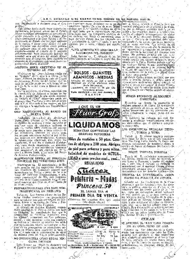 ABC MADRID 15-01-1950 página 20