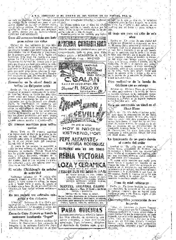 ABC MADRID 18-01-1950 página 14