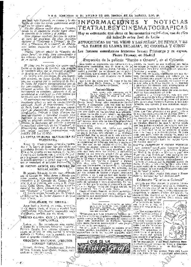 ABC MADRID 18-01-1950 página 19