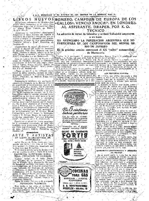 ABC MADRID 18-01-1950 página 21