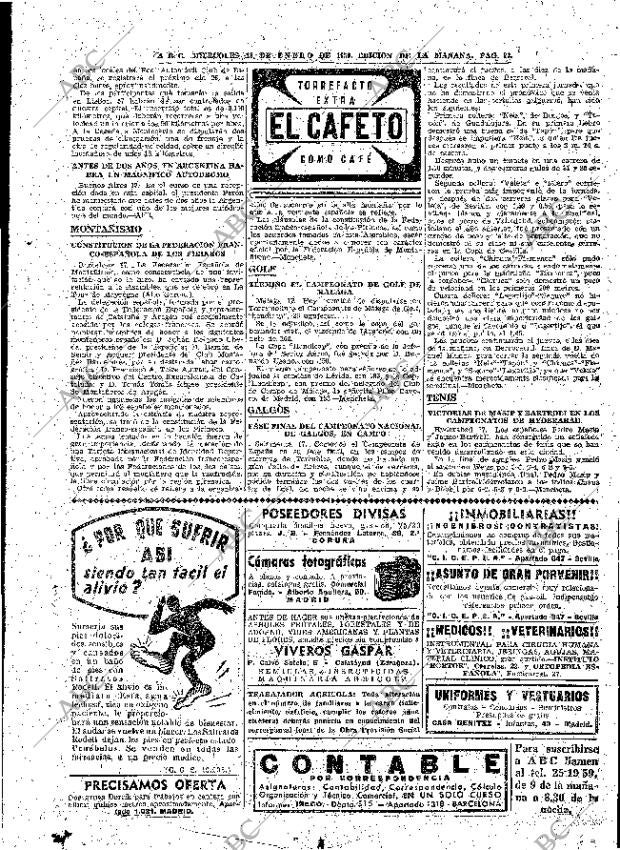 ABC MADRID 18-01-1950 página 23