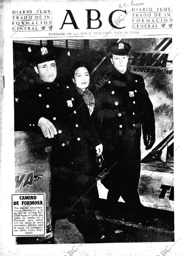 ABC MADRID 21-01-1950 página 1