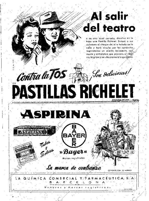ABC MADRID 21-01-1950 página 2
