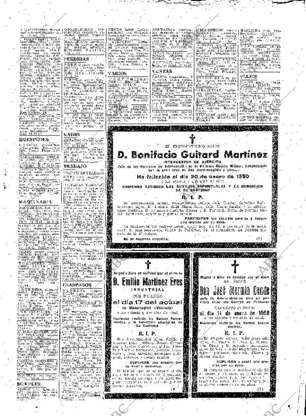 ABC MADRID 21-01-1950 página 25