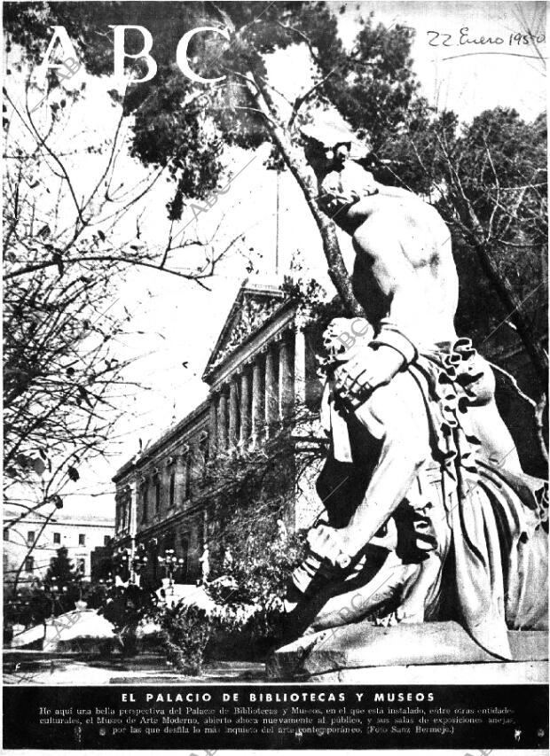 ABC MADRID 22-01-1950 página 1